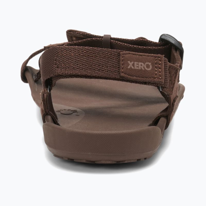 Férfi mezítlábas szandálok Xero Shoes Z-Trek barna 5