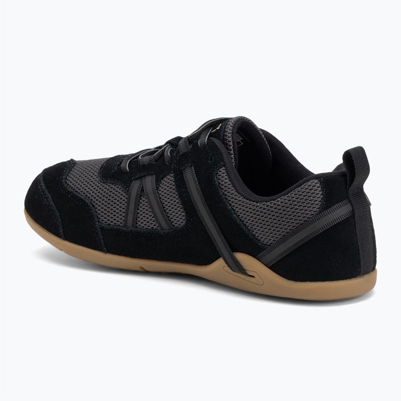 Női mezítlábas cipő Xero Shoes Prio Suede fekete aszfalt 3