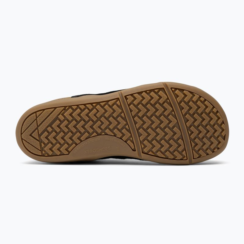 Női mezítlábas cipő Xero Shoes Prio Suede fekete aszfalt 4