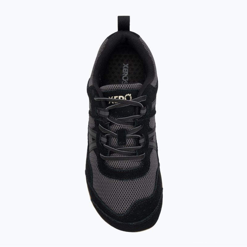 Női mezítlábas cipő Xero Shoes Prio Suede fekete aszfalt 5