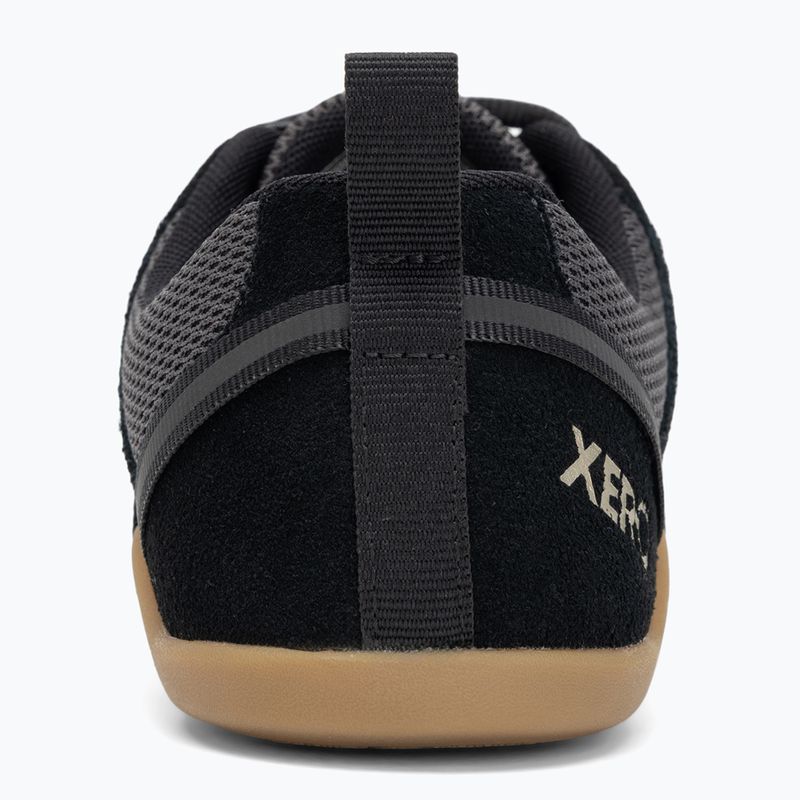 Női mezítlábas cipő Xero Shoes Prio Suede fekete aszfalt 6