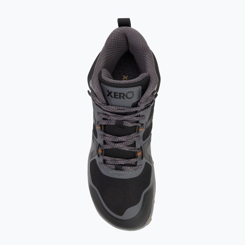 Férfi mezítlábas cipő Xero Shoes Scrambler Mid II aszfalt/ fekete 5