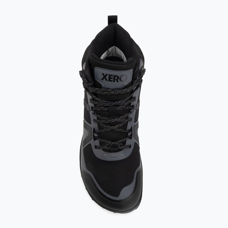 Barefoot cipők Xero Shoes Scrambler Mid II WP black/asphalt 5