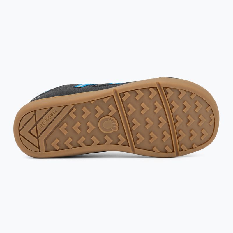 Xero Shoes mezítlábas gyermekcipő Prio fekete/ kék 4