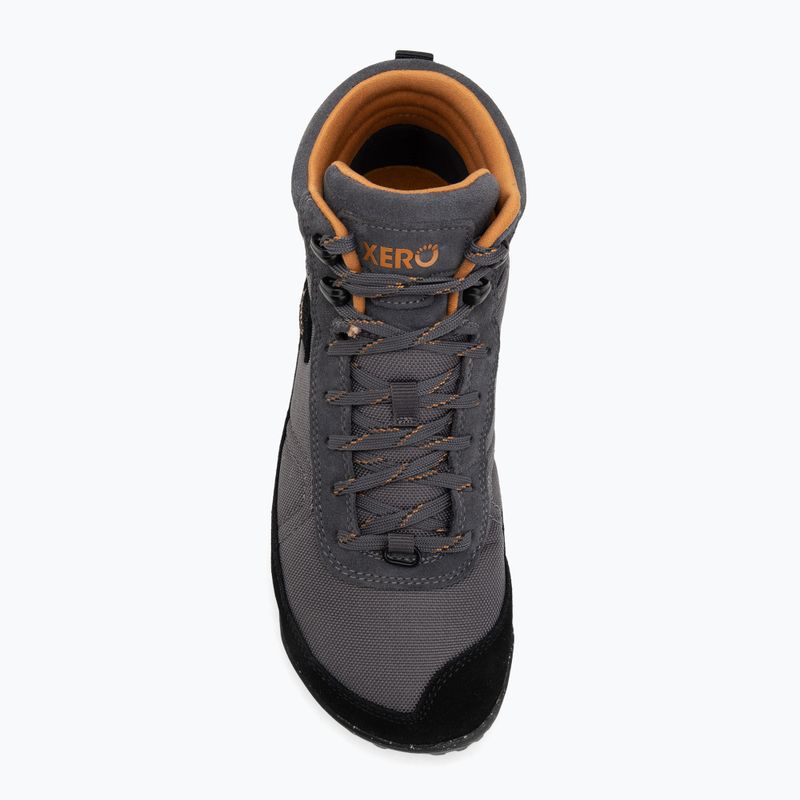 Férfi barefoot cipők Xero Shoes Ridgeway black/asphalt 5