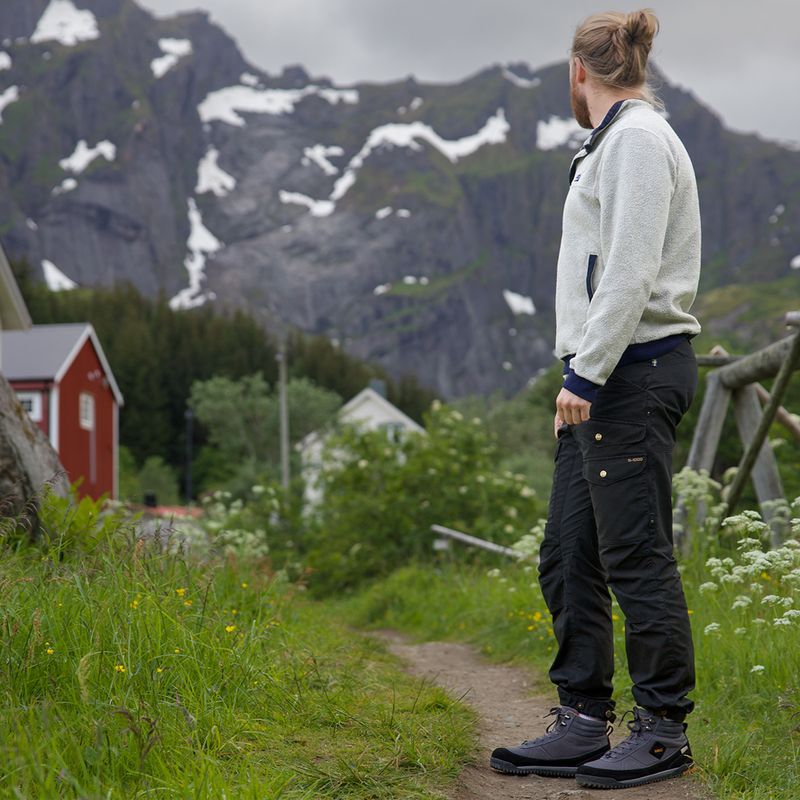 Férfi barefoot cipők Xero Shoes Ridgeway black/asphalt 12