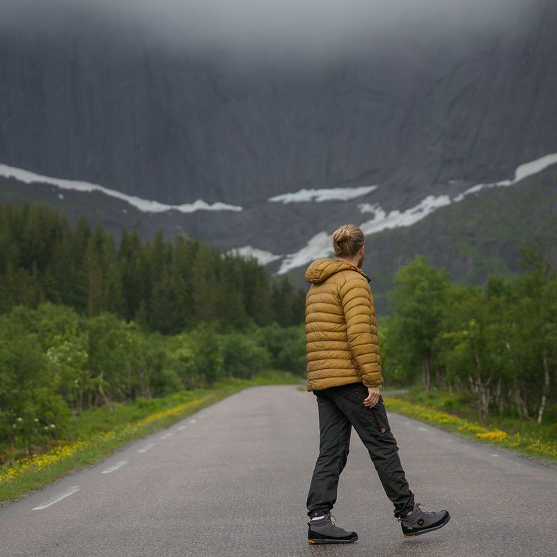 Férfi barefoot cipők Xero Shoes Ridgeway black/asphalt 13