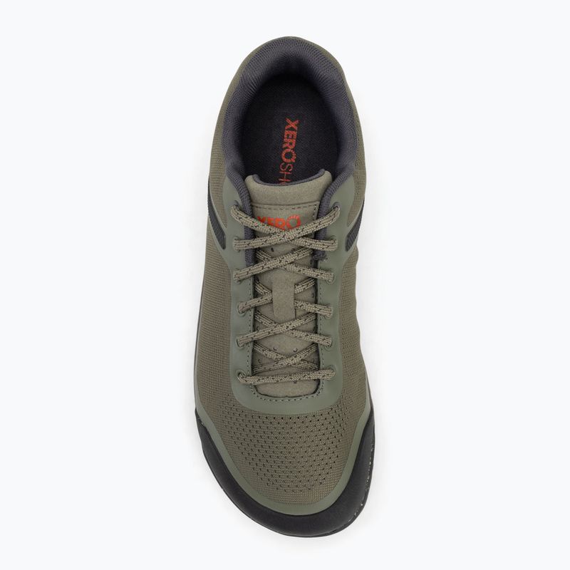 Férfi mezítlábas cipő Xero Shoes Ridgeway Mesh Low olívaolaj színű 5