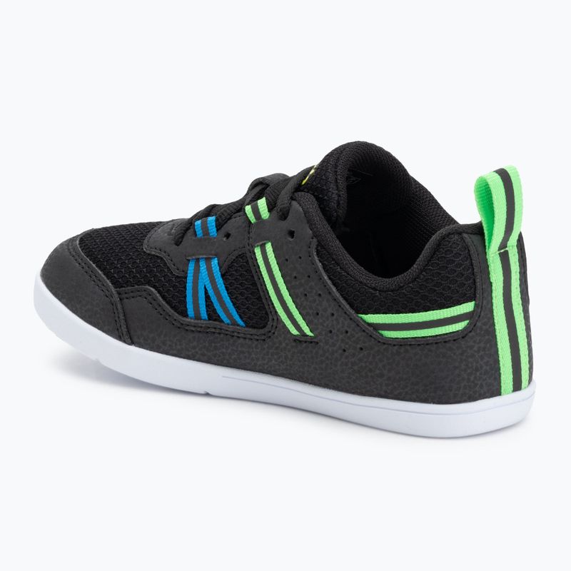 Xero Shoes mezítlábas gyermekcipő Prio fekete/ lime 3