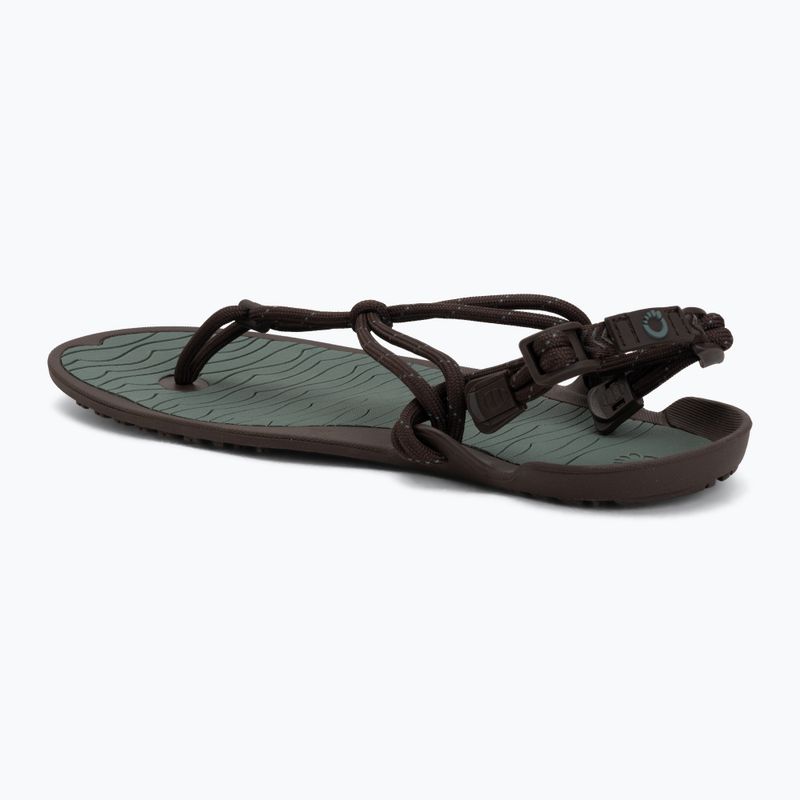 Férfi barefoot szandálok Xero Shoes Aqua Cloud java/brown/dark/forest 3