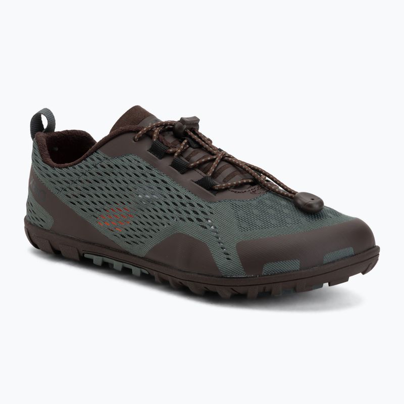 Férfi barefoot cipők Xero Shoes Aqua X Sport sötét/erdő/java/barna