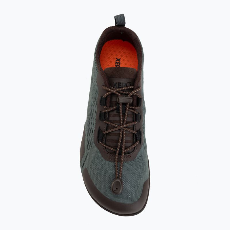 Férfi barefoot cipők Xero Shoes Aqua X Sport dark/forest/java/brown 5