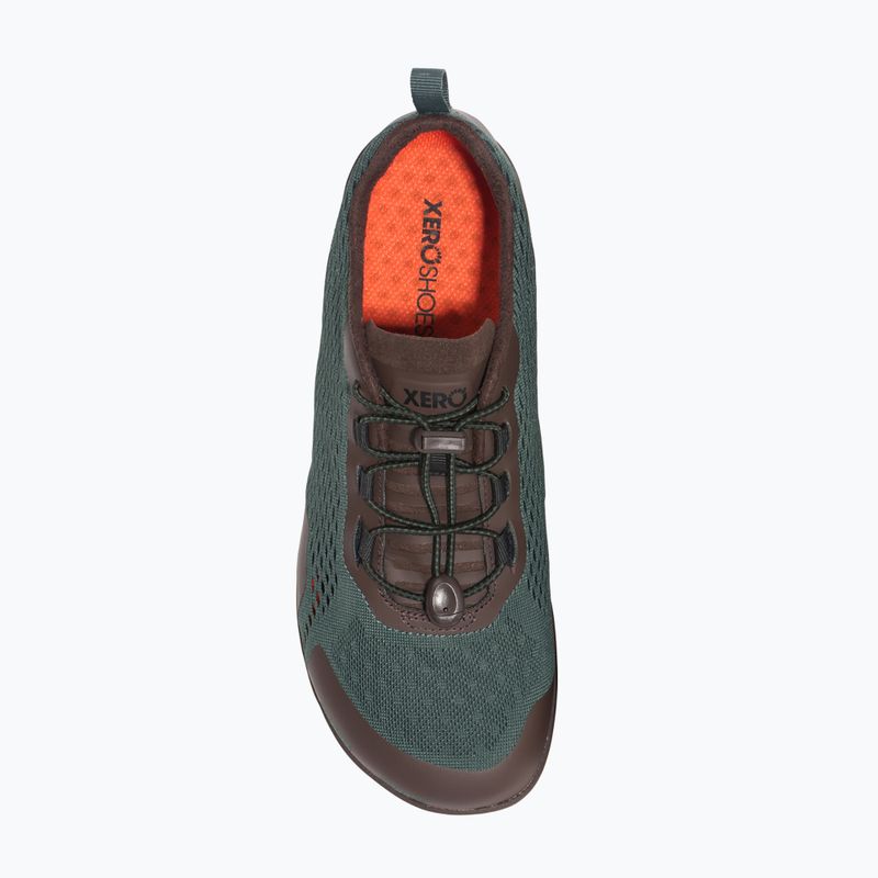 Férfi barefoot cipők Xero Shoes Aqua X Sport dark/forest/java/brown 5
