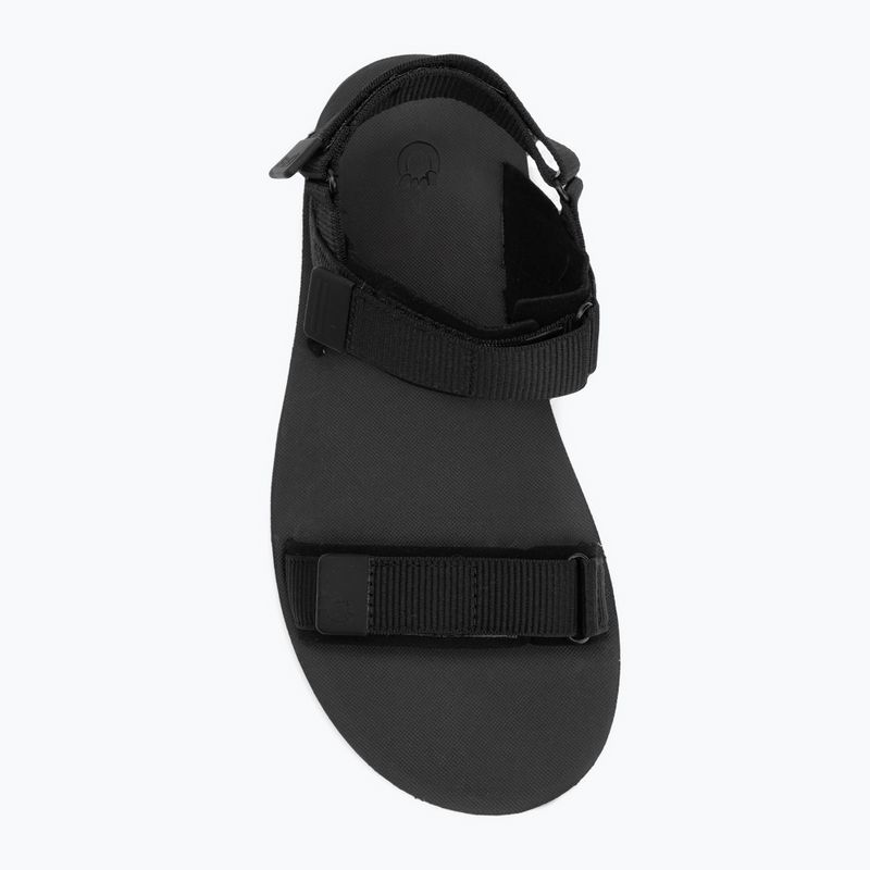 Férfi mezítlábas szandálok Xero Shoes D-Trail fekete/aszfalt 5