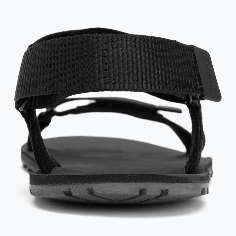 Férfi mezítlábas szandálok Xero Shoes D-Trail fekete/aszfalt 6