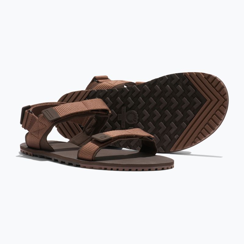 Férfi mezítlábas szandál Xero Shoes D-Trail kakaó barna/java barna 15