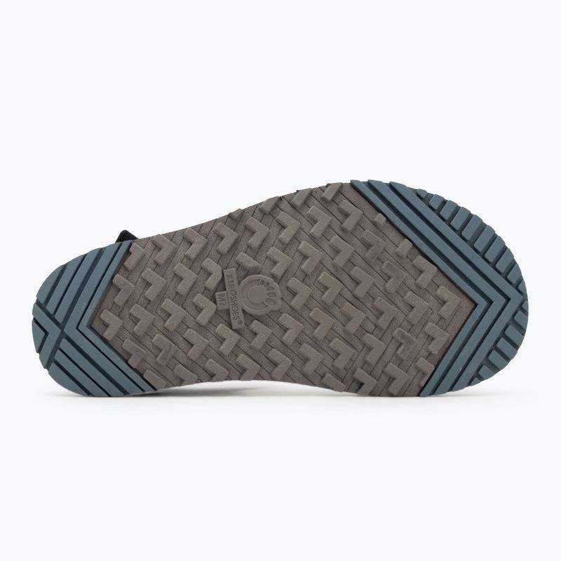 Férfi mezítlábas szandál Xero Shoes D-Trail viharos / időjárás / fekete 4