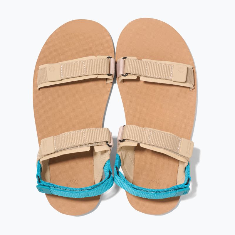 Női mezítlábas szandál Xero Shoes D-Trail ír / krém / tó / kék 5