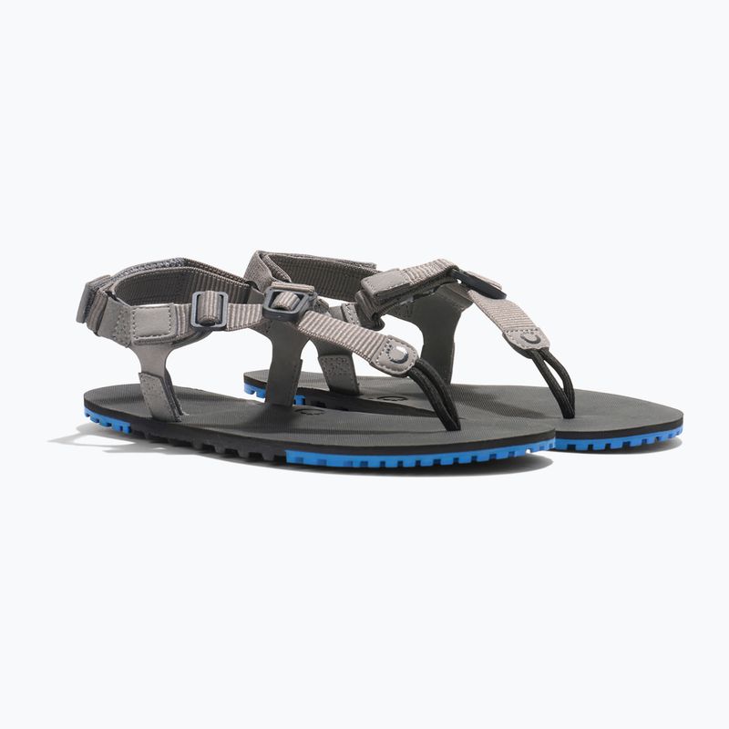 Férfi mezítlábas szandál Xero Shoes H-Trail acélszürke/kék/lolite 10