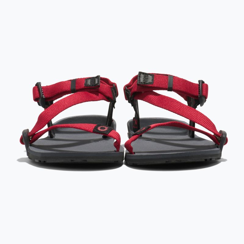 Mezítlábas gyermek Xero Shoes Z-Trail szén/piros paprika szandálok 3