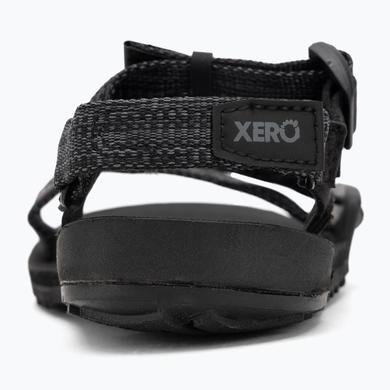 Mezítlábas gyermek Xero Shoes Z-Trail EV fekete/multi/fekete szandálok 6