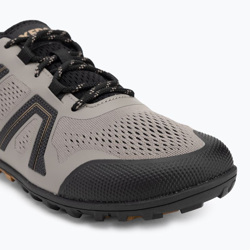Férfi mezítlábas cipő Xero Shoes Mesa Trail II esett / rock / fekete 7