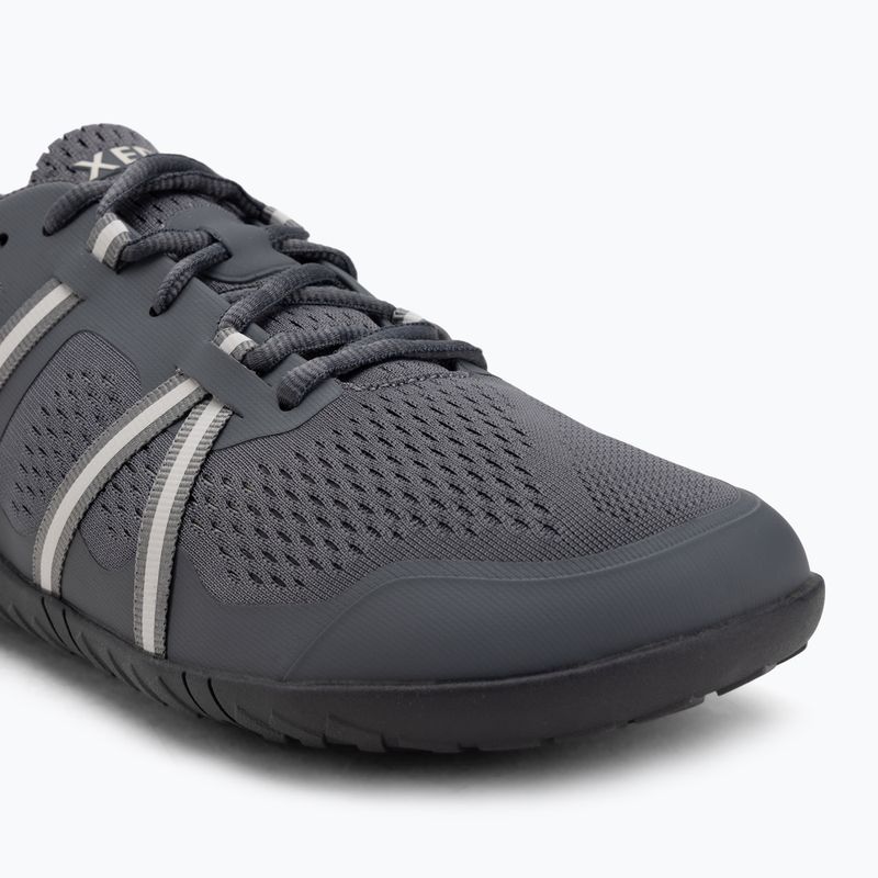 Férfi barefoot cipő Xero Shoes Speed Force II steel gray/silver 7