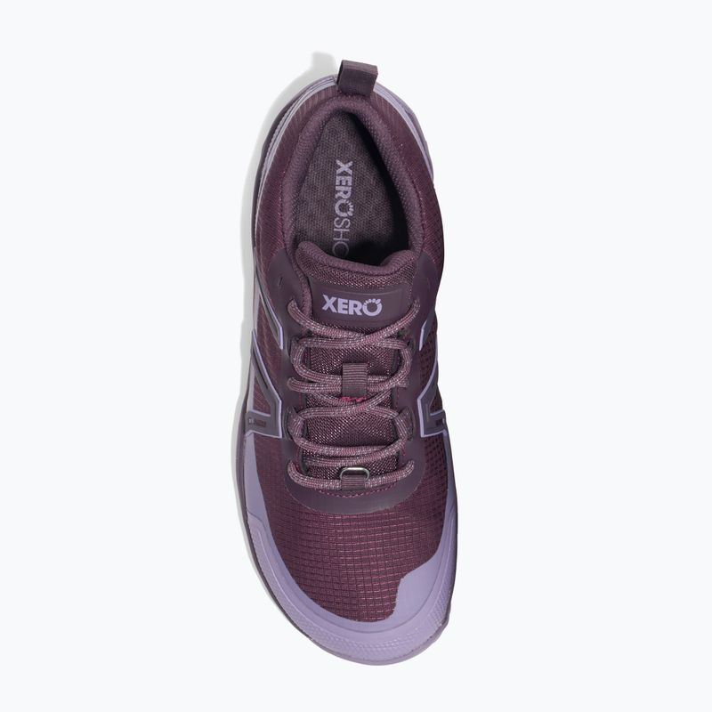 Női barefoot cipők Xero Shoes Scrambler Trail Low WP Plum perfect/sage purple 12
