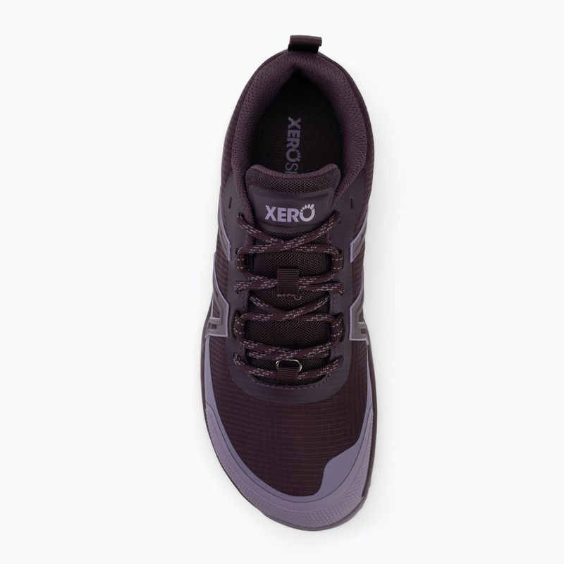 Női barefoot cipők Xero Shoes Scrambler Trail Low WP Plum perfect/sage purple 5