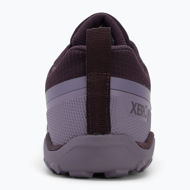 Női barefoot cipők Xero Shoes Scrambler Trail Low WP Plum perfect/sage purple 6