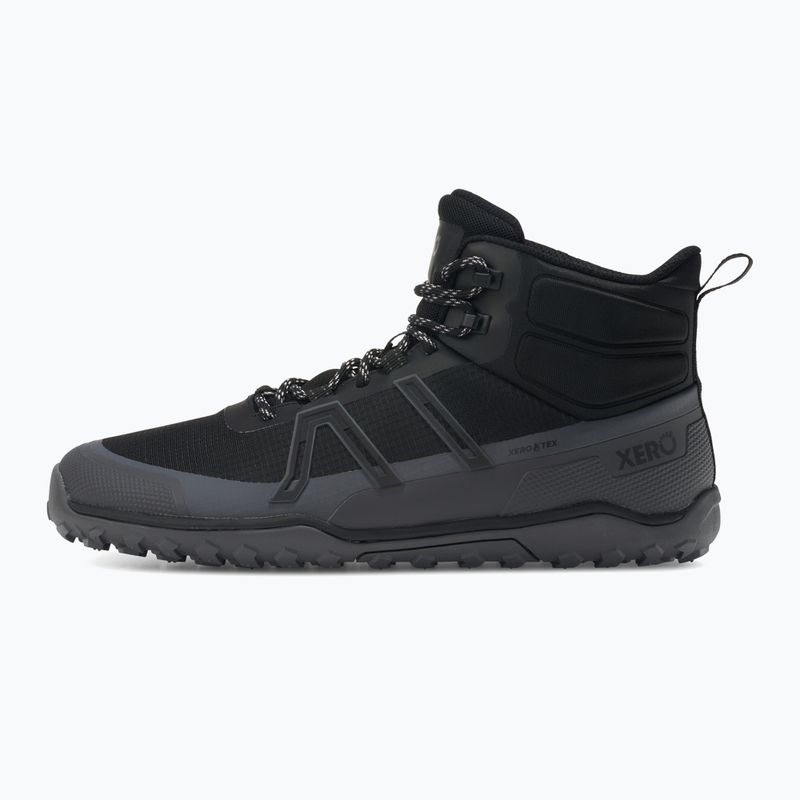 Férfi barefoot cipő Xero Shoes Scrambler Trail Mid WP fekete/aszfalt 9