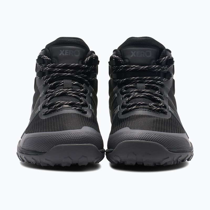 Férfi barefoot cipő Xero Shoes Scrambler Trail Mid WP fekete/aszfalt 10