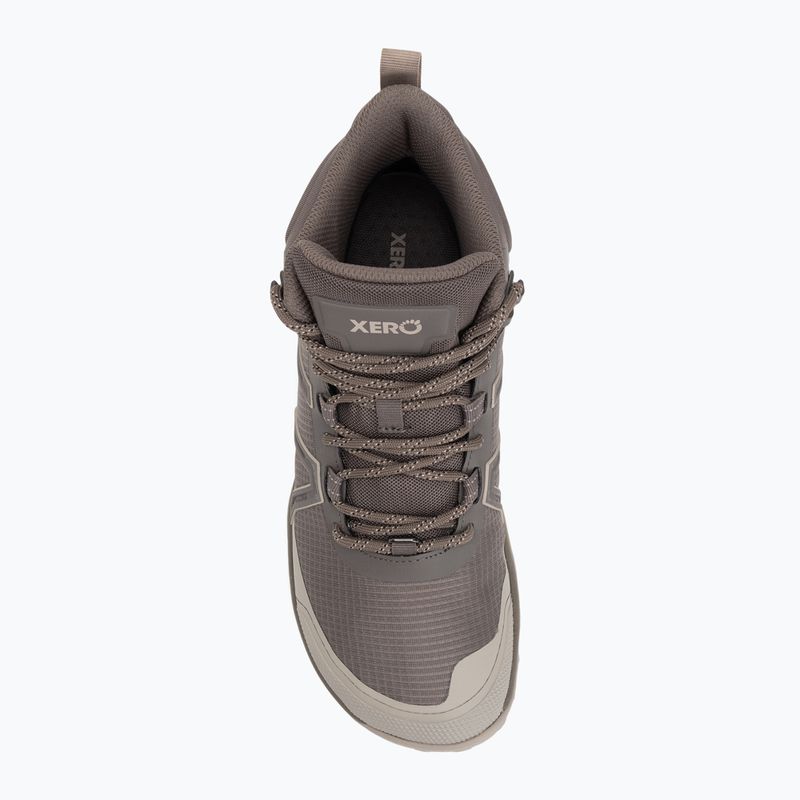Férfi barefoot cipő Xero Shoes Scrambler Trail Mid WP morel/pure/cashmere 5