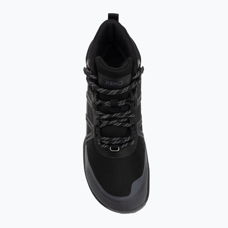 Női barefoot cipők Xero Shoes Scrambler Trail Mid WP black/asphalt 5