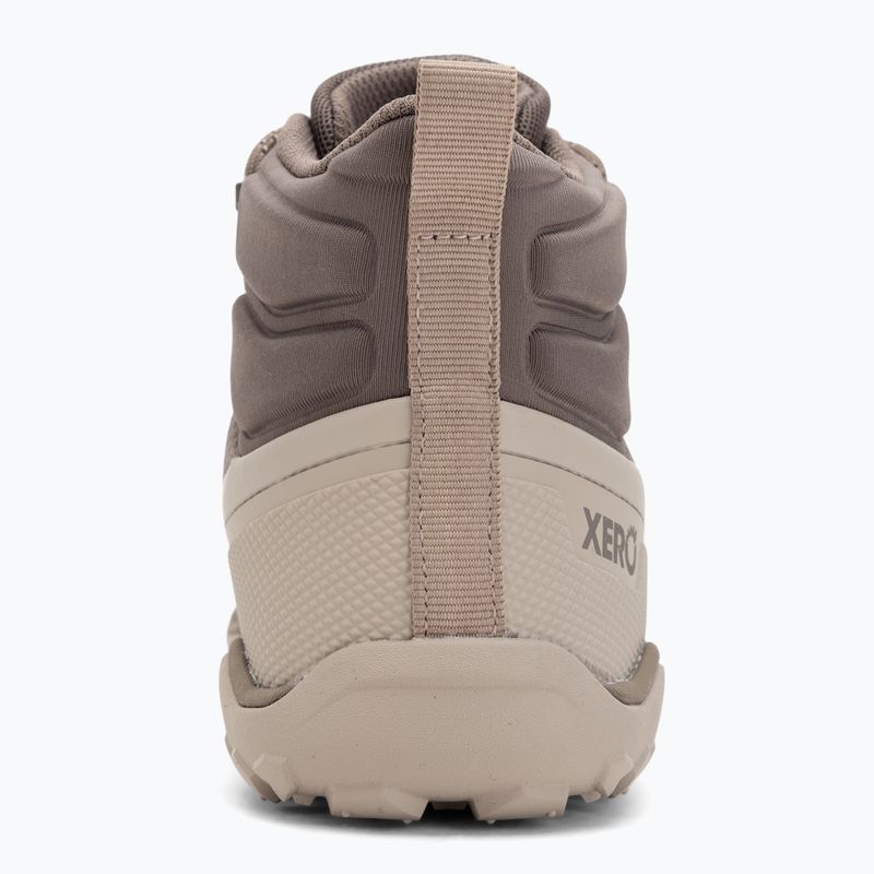 Női barefoot cipők Xero Shoes Scrambler Trail Mid WP morel/pure cashmere 6
