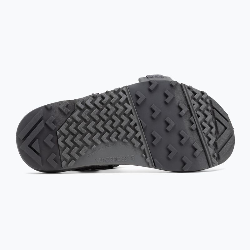 Férfi mezítlábas szandálok Xero Shoes Z-Trail EV acélszürke/aszfalt 4