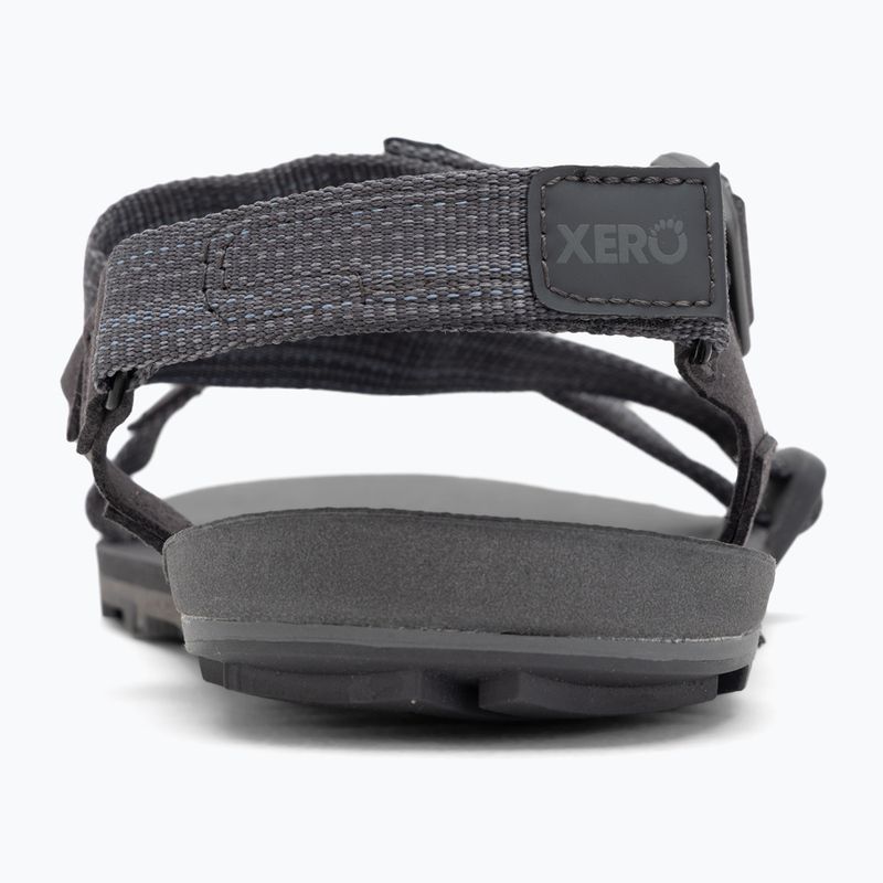Férfi mezítlábas szandálok Xero Shoes Z-Trail EV acélszürke/aszfalt 6