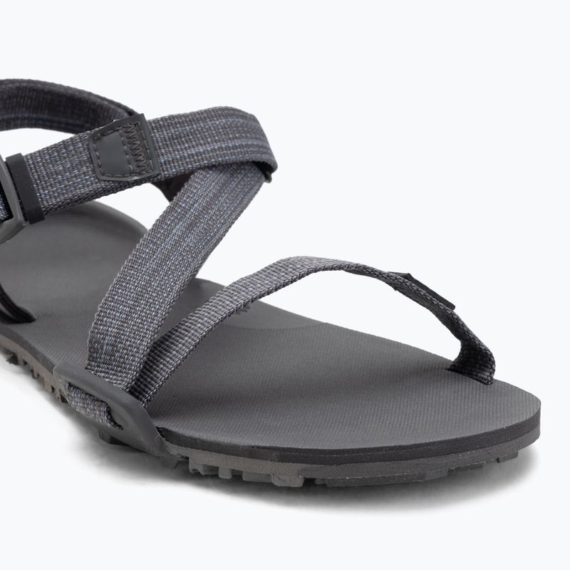 Férfi mezítlábas szandálok Xero Shoes Z-Trail EV acélszürke/aszfalt 7