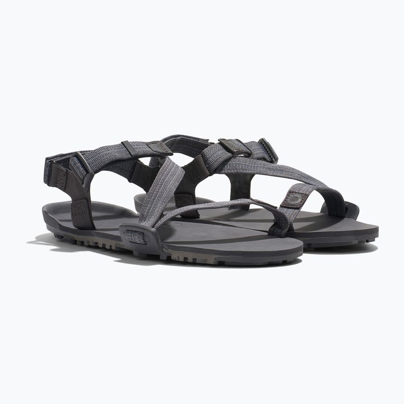 Férfi mezítlábas szandálok Xero Shoes Z-Trail EV acélszürke/aszfalt 5