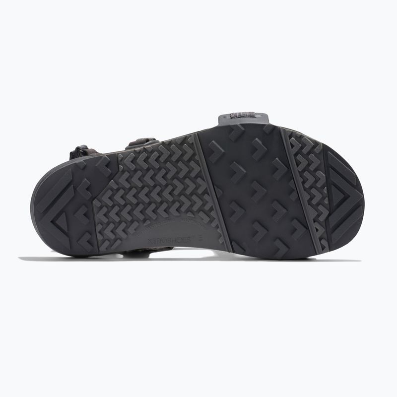 Férfi mezítlábas szandálok Xero Shoes Z-Trail EV acélszürke/aszfalt 8