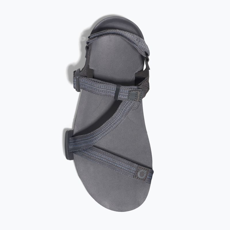 Férfi mezítlábas szandálok Xero Shoes Z-Trail EV acélszürke/aszfalt 9