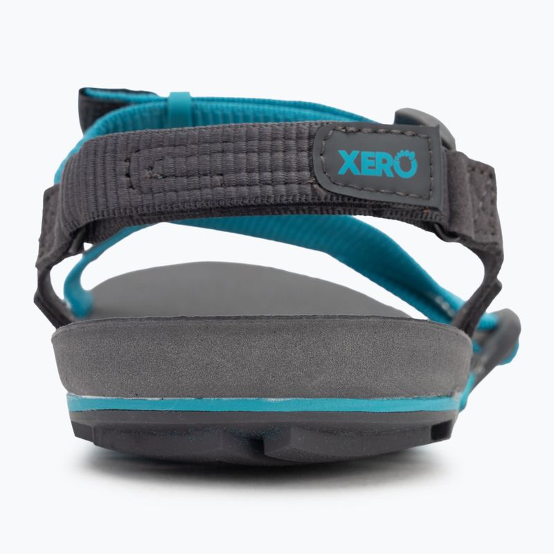 Női mezítlábas szandál Xero Shoes Z-Trail EV tó kék / aszfalt 6