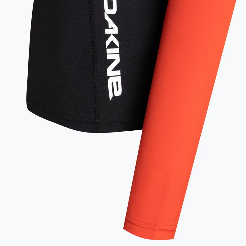 Dakine női úszópóló Hd Snug Fit Rashguard fekete és piros DKA651W0008 6