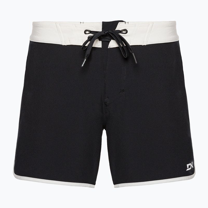 Dakine Roots 5" női úszónadrág fekete és fehér DKA156W0004