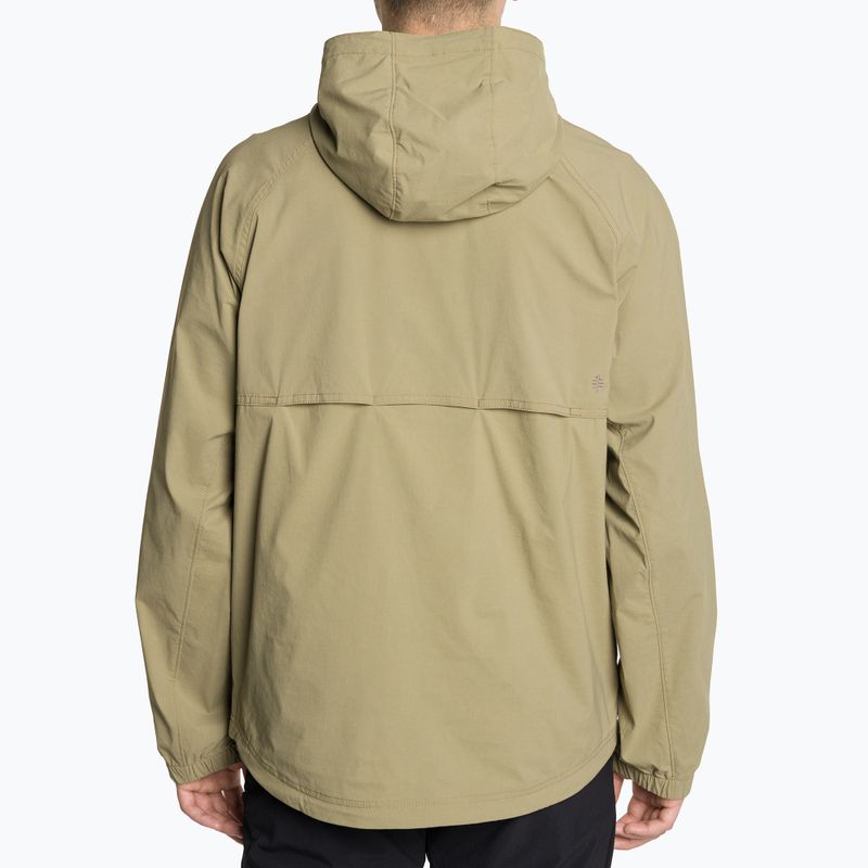 Férfi esőkabát Merced Anorak covert green 2