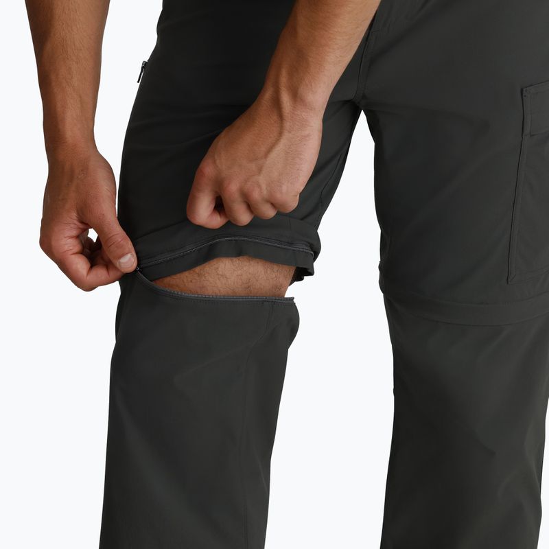 Royal Robbins férfi Wilder Zip-Off nadrág faszén színben 6