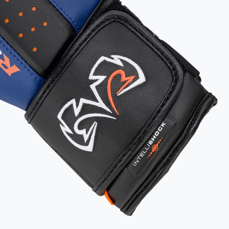 Rival RB10 Intelli-Shock Bag bokszkesztyű fekete/kék 6