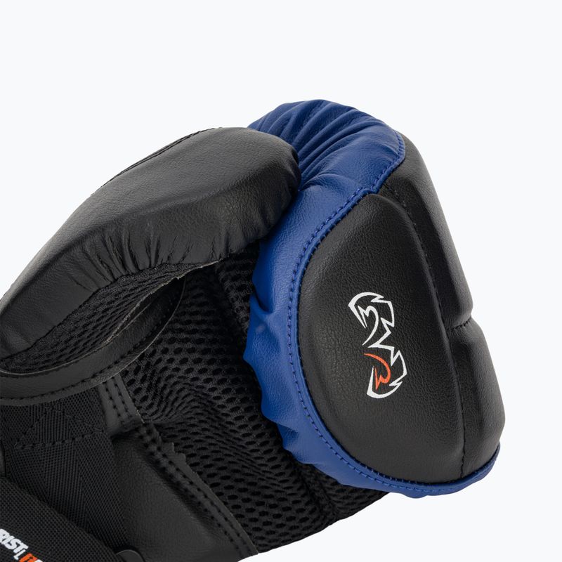 Rival RB10 Intelli-Shock Bag bokszkesztyű fekete/kék 7