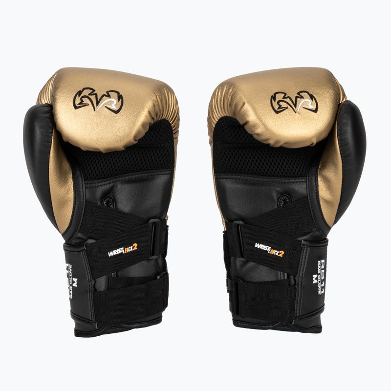 Boxkesztyű Rival RB11 gold 3