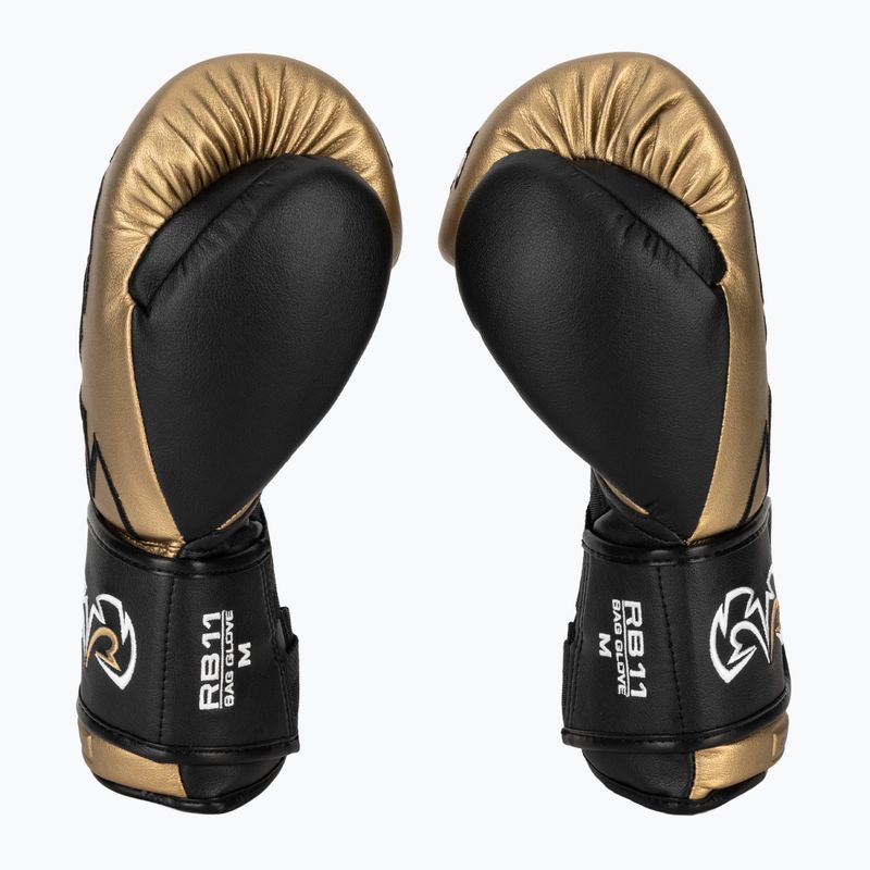 Boxkesztyű Rival RB11 gold 4